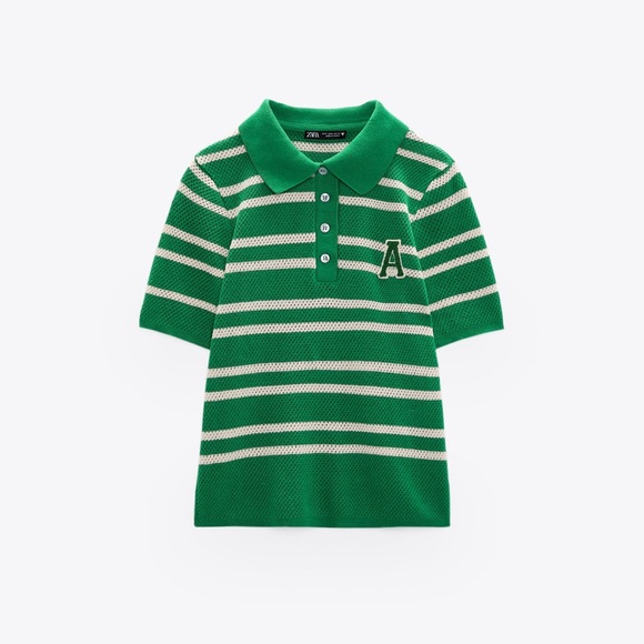 Zara Green knit set 2pc - Picture 3 of 3